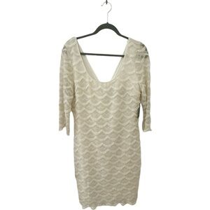 Guess white cocktail dress